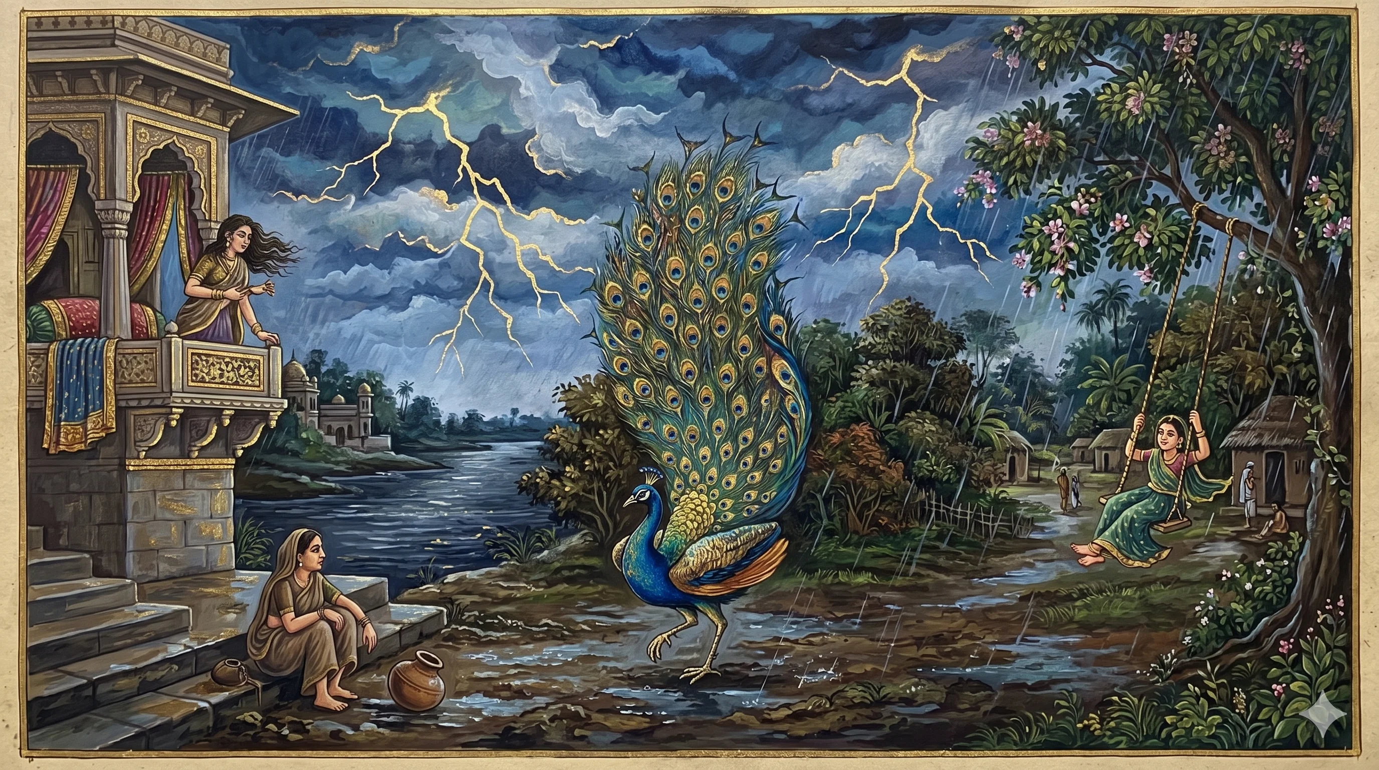 My Mind Dances Like a Peacock